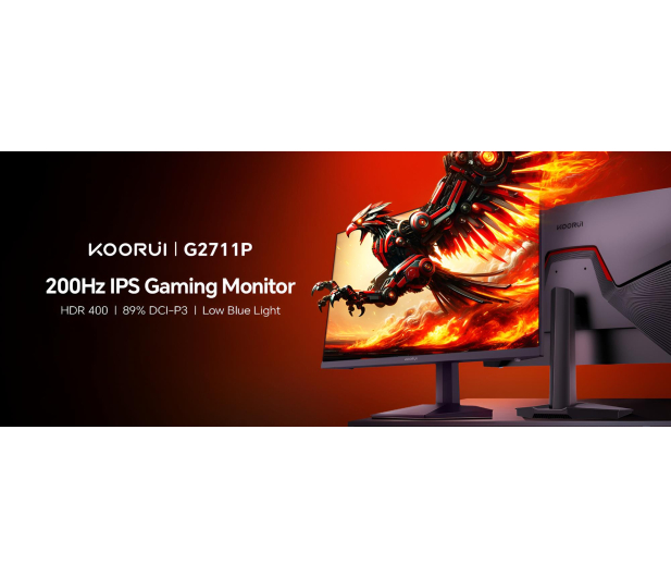 KOORUI G2711P IPS 200 Hz 1ms - 1365772 - zdjęcie 9